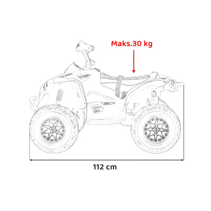 Otroški električni štirikolesnik Quad Maverick ATV