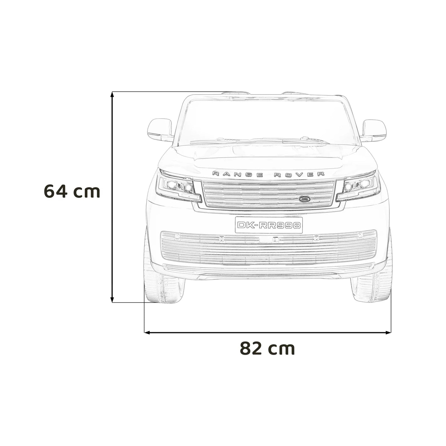Otroški električni Range Rover SUV Lift