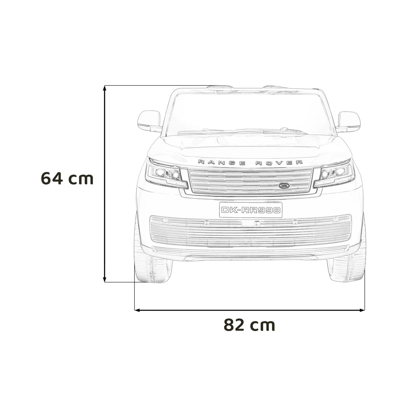 Otroški električni Range Rover SUV Lift