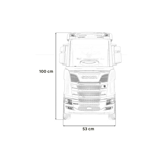 Otroški električni tovornjak Scania R-SERIE