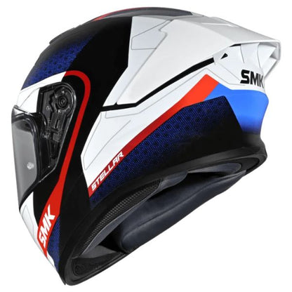 SMK Stellar Sport Flight integralna čelada GL213 – bela/rdeča/modra – slika 4