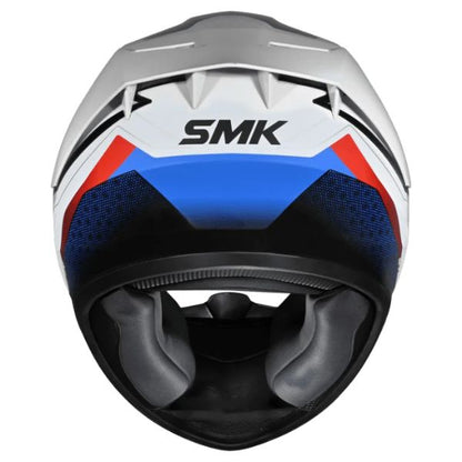 SMK Stellar Sport Flight integralna čelada GL213 – bela/rdeča/modra – slika 5