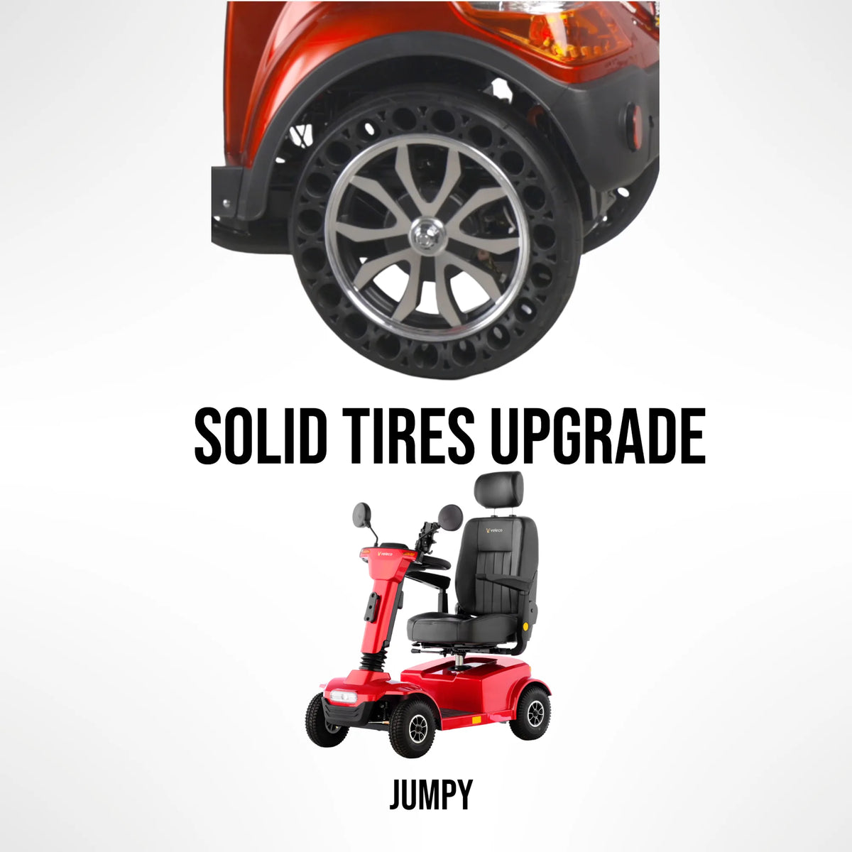 Veleco Upgrade with Solid Tires - Jumpy