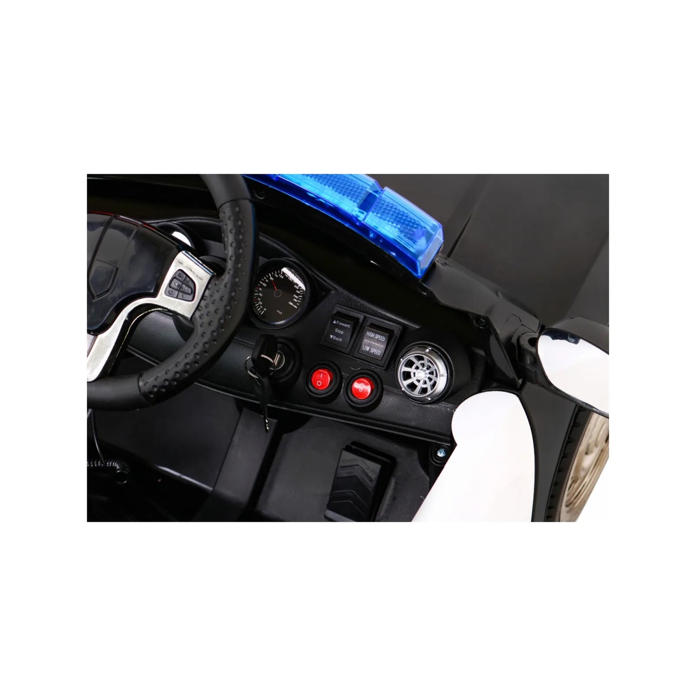 Otroški policijski električni avto Super Police