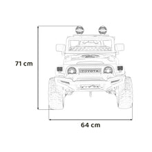 Otroški električni Toyota FJ Cruiser