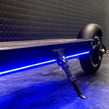 LED strip for an electric scooter or bicycle