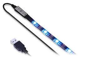 LED strip for an electric scooter or bicycle