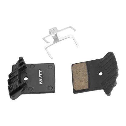 Semi-metallic brake pads with cooling fins for NUTT for Dualtron Storm Limited