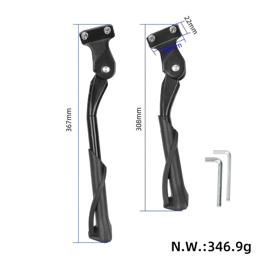 Mere stojala za E-kolo KSA40 SUPER73 S2: nastavljiva dolžina 308–367 mm