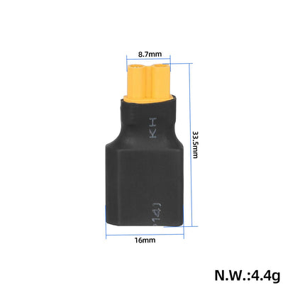 ULP4898.00 – Adapter XT60 moški na XT30 ženski – pogled 2