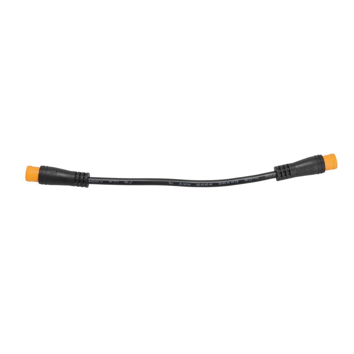Kabel v vodoravni legi z vidno oznako AWM 2464 26AWG 80C 300V na plašču