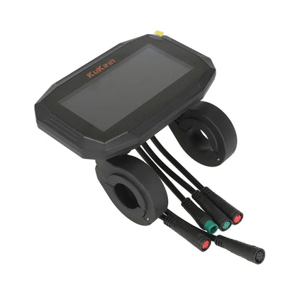 Barvni LCD zaslon za skiro KuKirin G2 Max s kabli in nosilci za krmilo v poševnem pogledu za KuKirin G2 Max