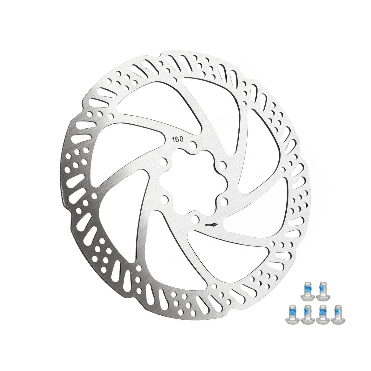ULP7708.1 – Zavorni disk 160 mm s 6 vijaki – debelina 1,82 mm – pogled 1
