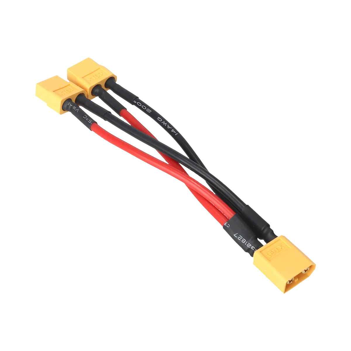 ULP8111.1 – Razdelilni kabel XT60 moški na 2 ženska, 14 AWG – pogled 3