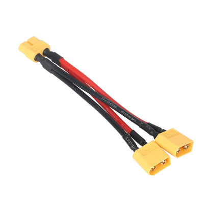 ULP8112.1 – Razdelilni kabel XT60 ženski na 2 moška, 14 AWG – pogled 3