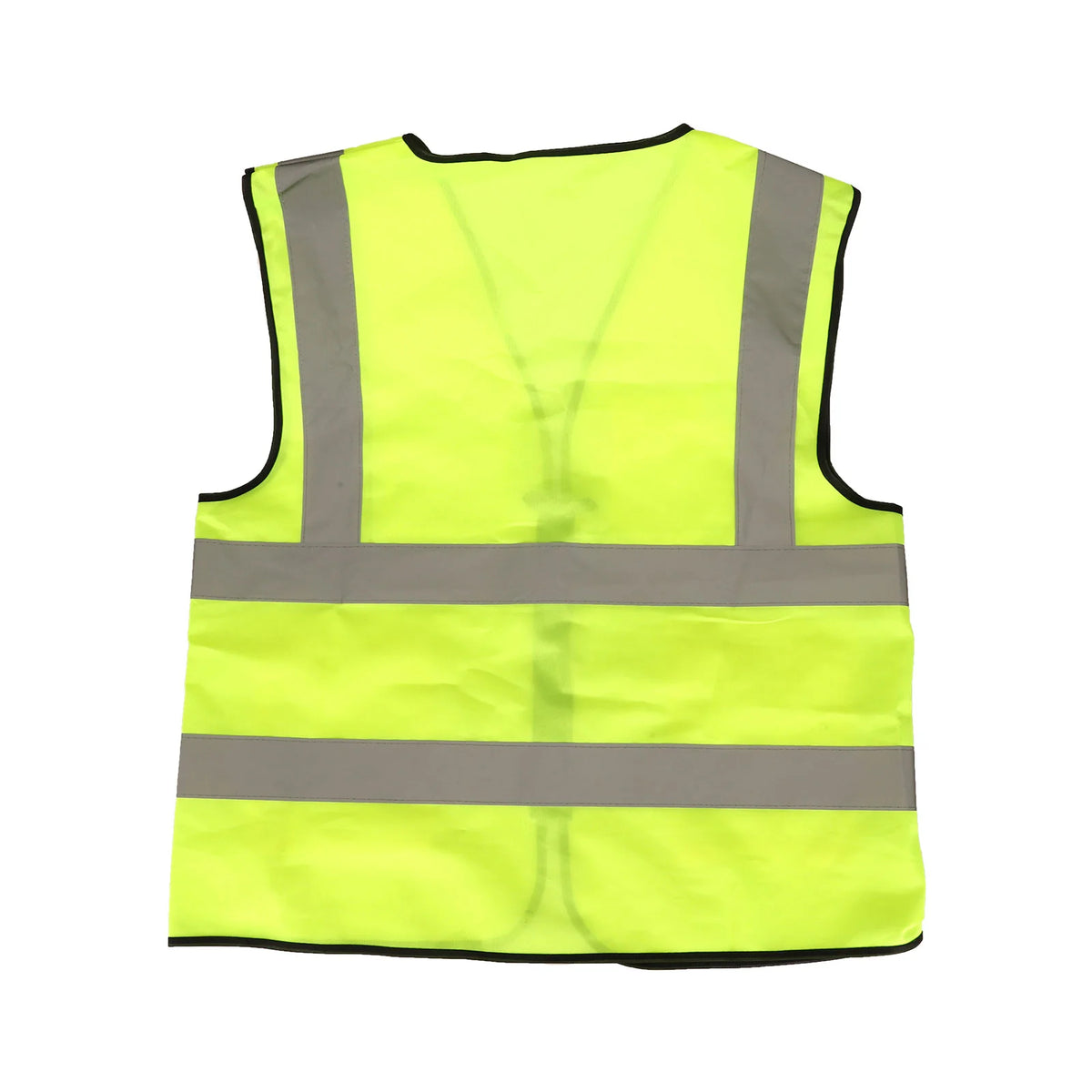 ULP8337.1 – Fluorescentno zelen odsevni telovnik z žepi – pogled 3