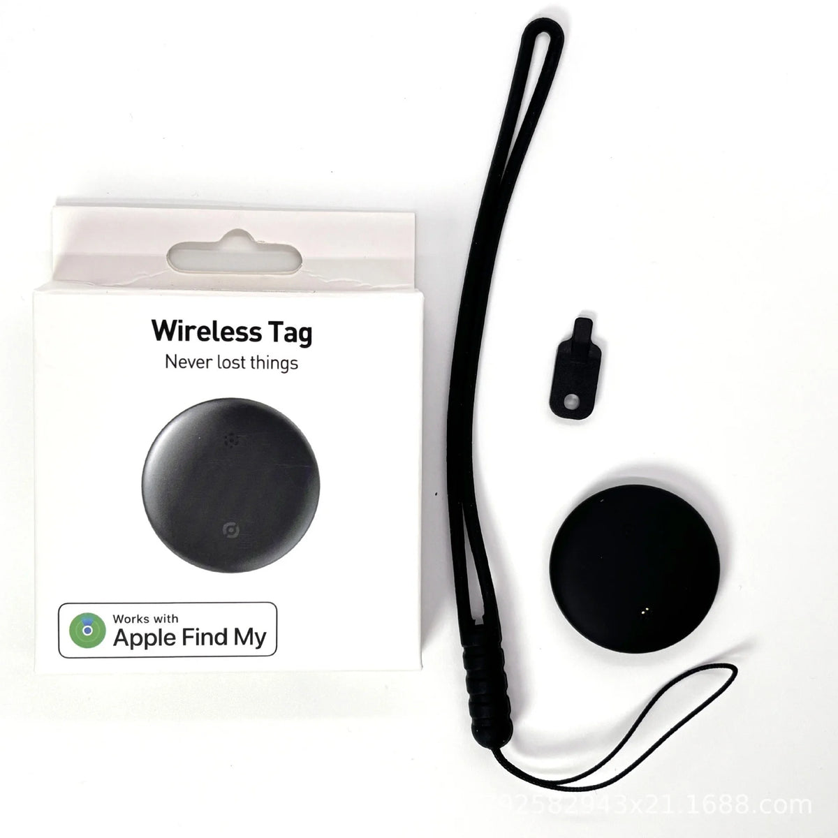 ULP8630.1 – Črn brezžični iskalnik predmetov Wireless Tag – pogled 1