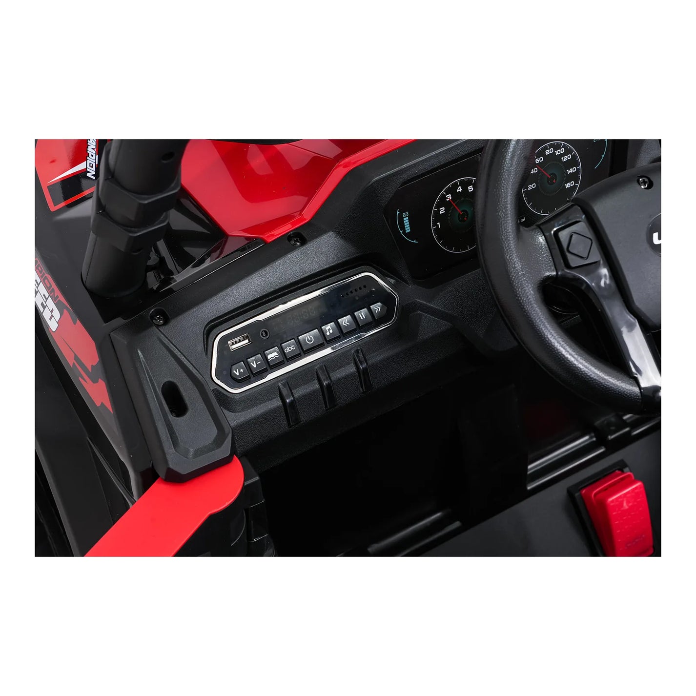 UTV LIFT Red Off-Road Vehicle