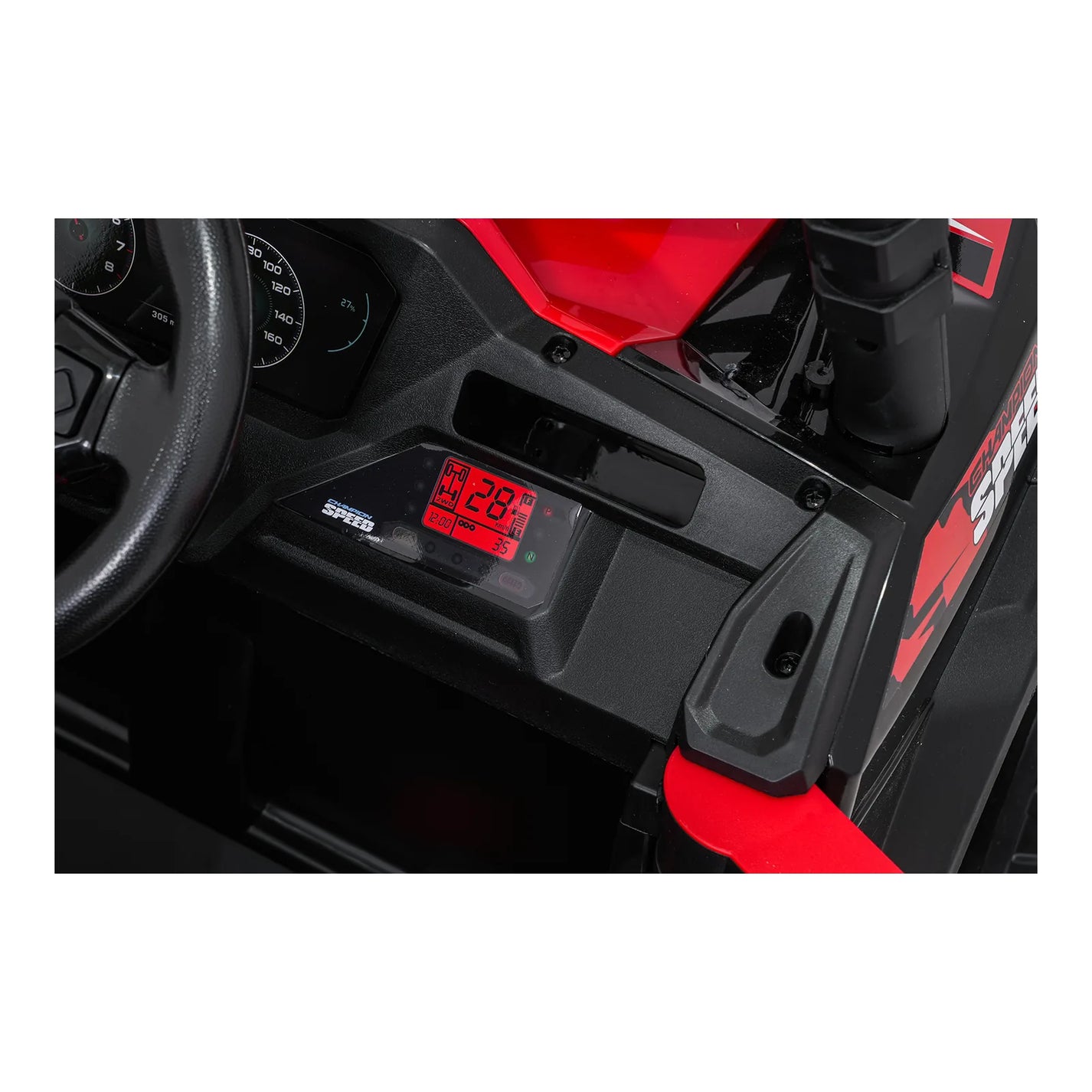 UTV LIFT Red Off-Road Vehicle