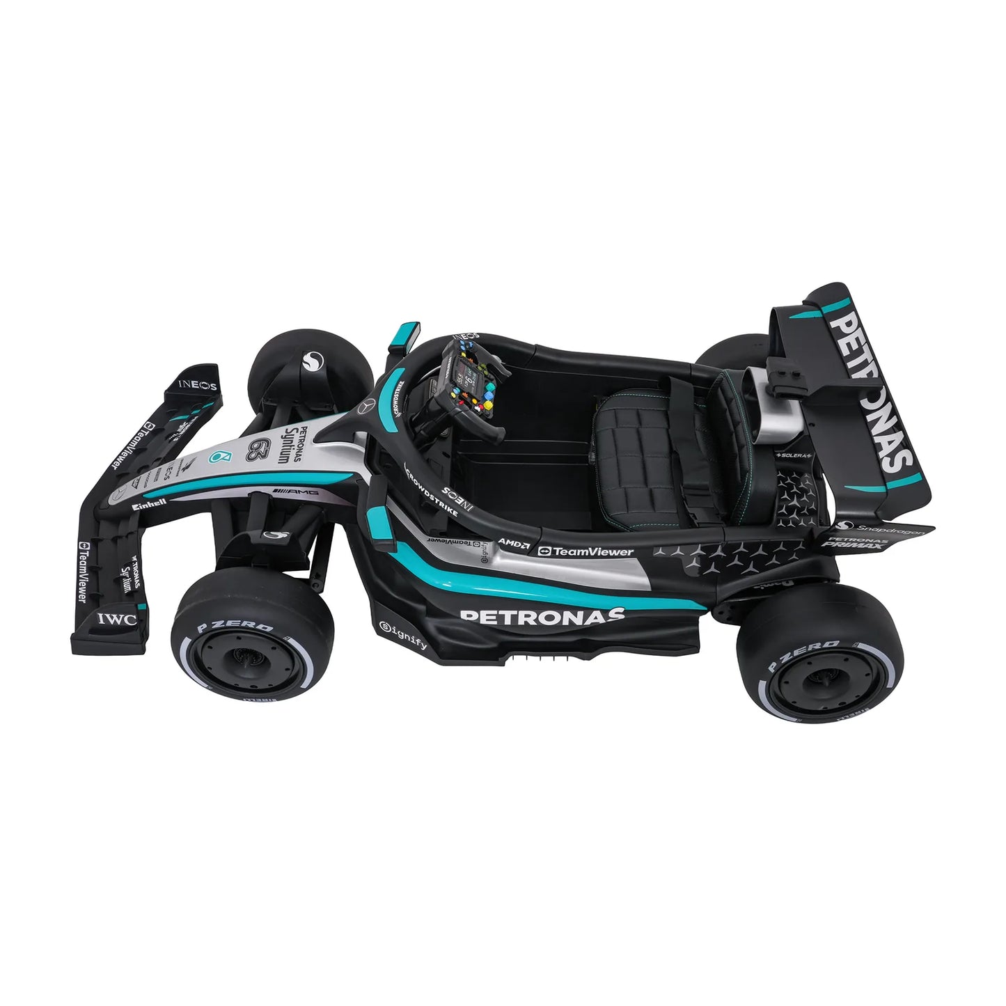 Vehicle AMG PETRONAS F1 Black Racing Car