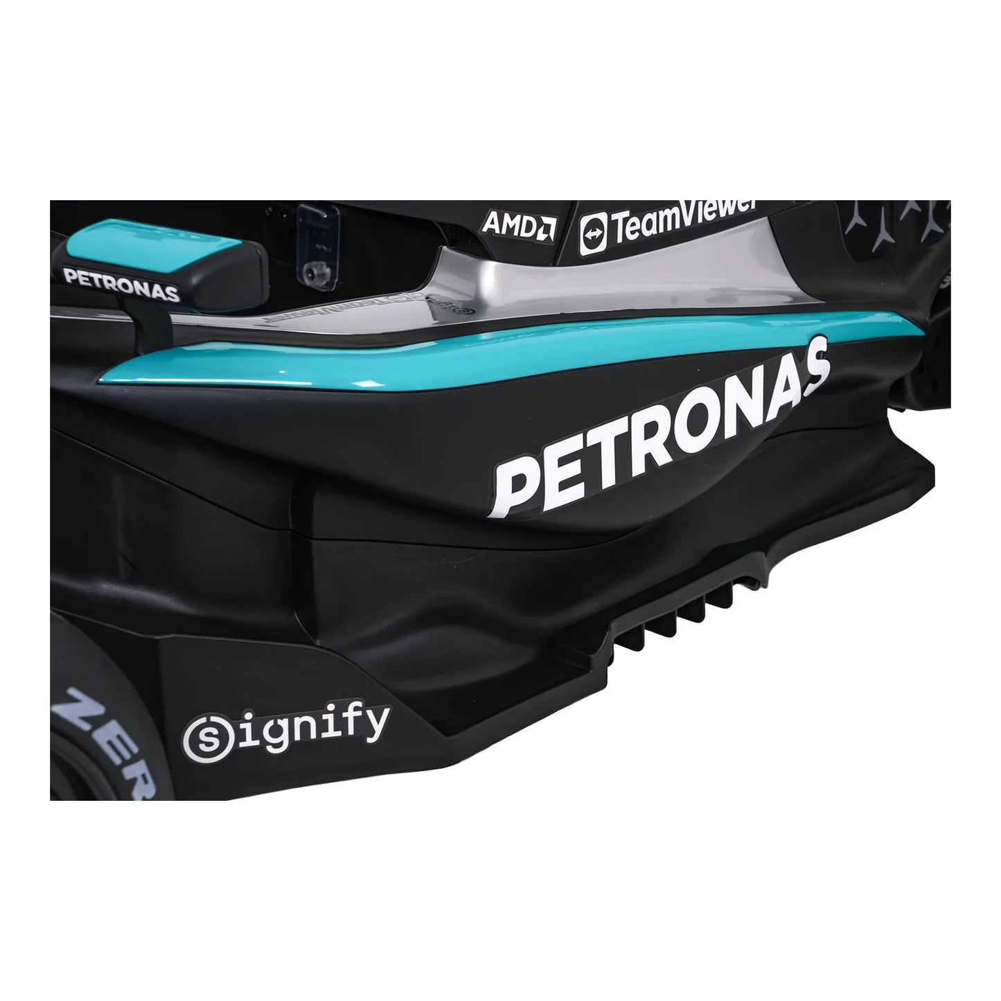 Vehicle AMG PETRONAS F1 Black Racing Car