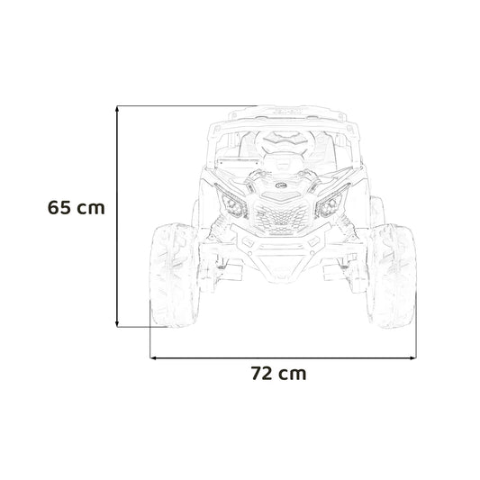 Otroški električni buggy CAN-AM Maverick 4x4