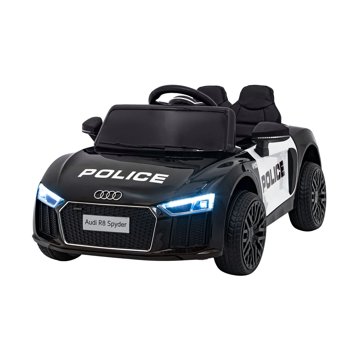 Otroški električni Audi R8 Police