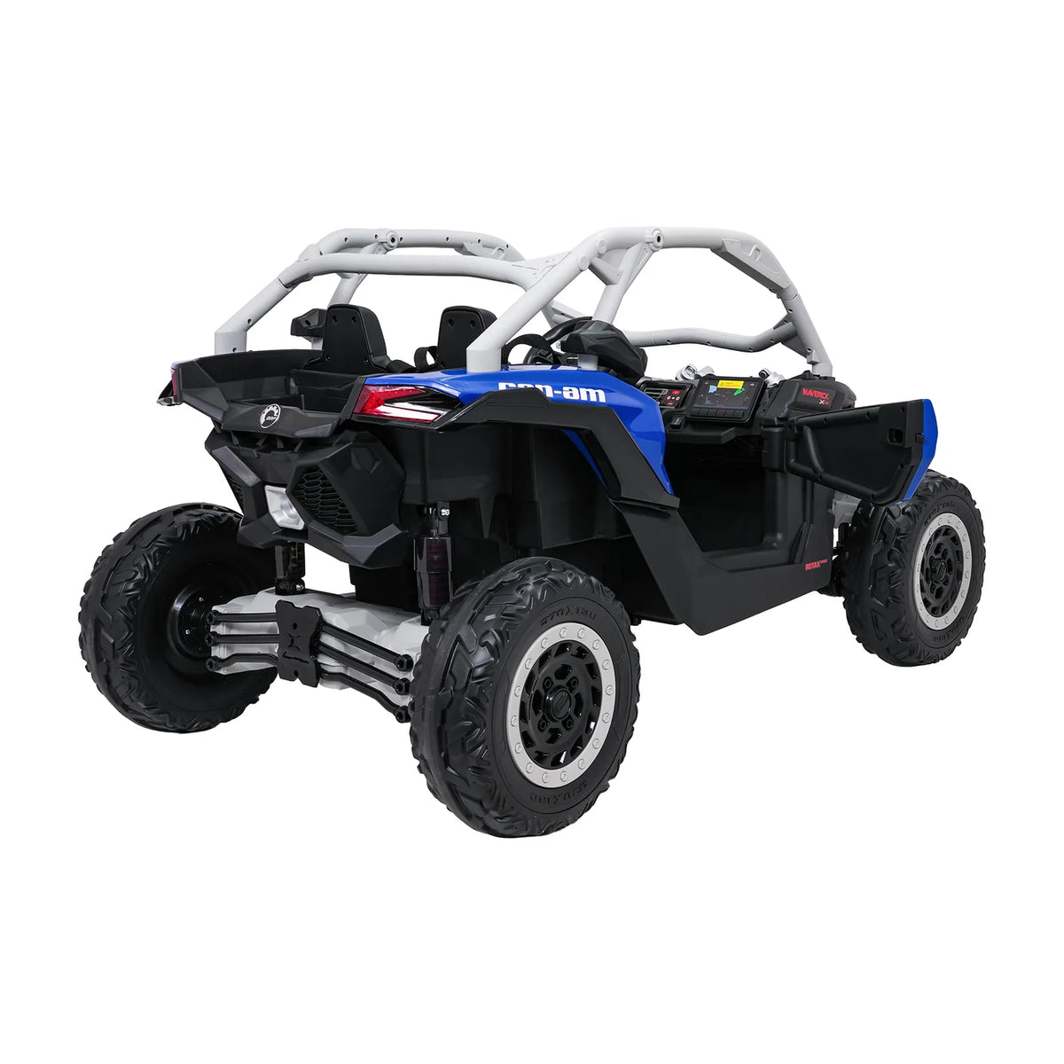 Otroški buggy na akumulator Maverick Turbo RR – Modra s sivimi platišči