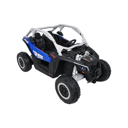 Otroški buggy na akumulator Maverick Turbo RR – Modra s sivimi platišči