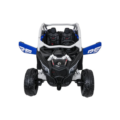 Otroški buggy na akumulator Maverick Turbo RR – Modra s sivimi platišči