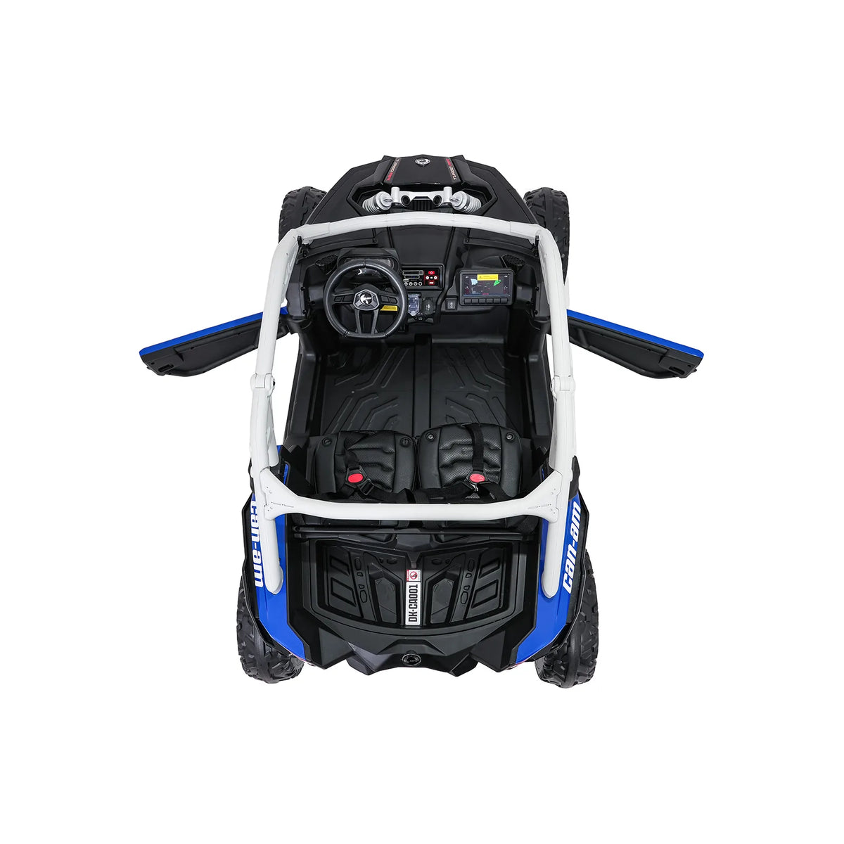 Otroški buggy na akumulator Maverick Turbo RR – Modra s sivimi platišči