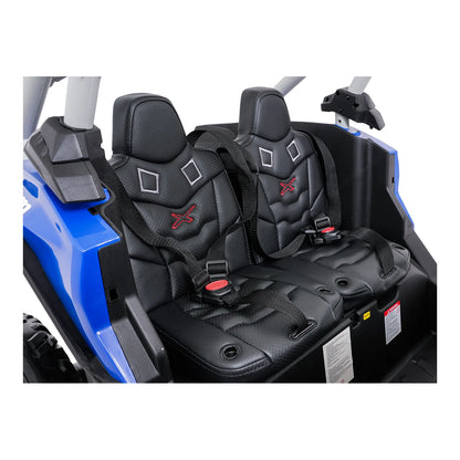 Otroški buggy na akumulator Maverick Turbo RR – Modra s sivimi platišči