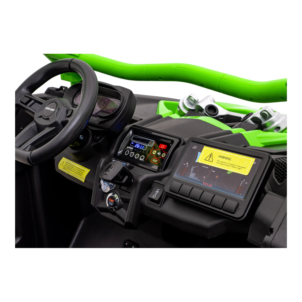 Otroški buggy na akumulator Maverick Turbo RR – Zelena