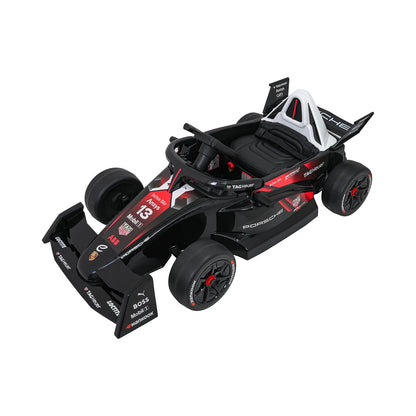 Otroški avto na akumulator Porsche Formula E – Rdeča