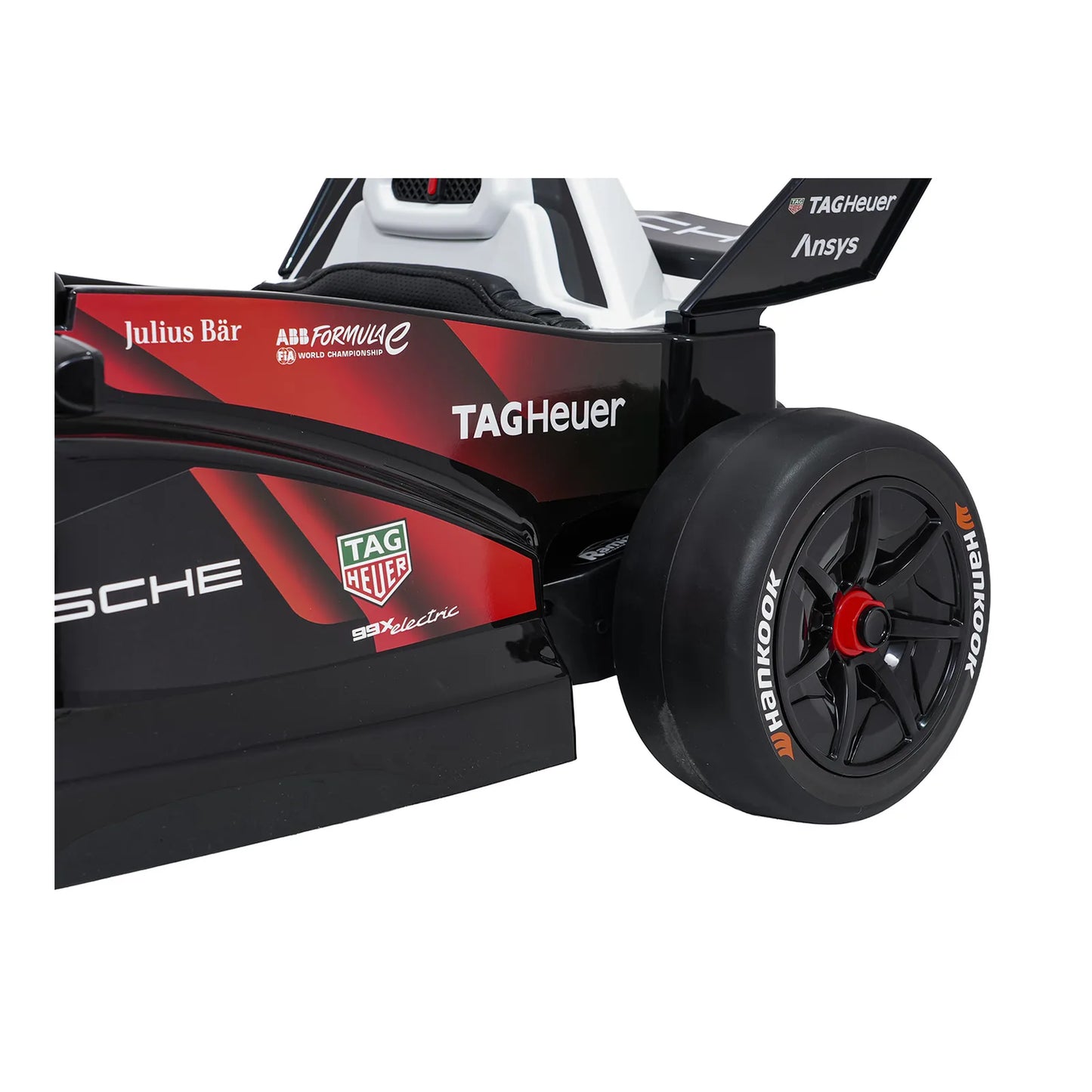 Otroški avto na akumulator Porsche Formula E – Rdeča