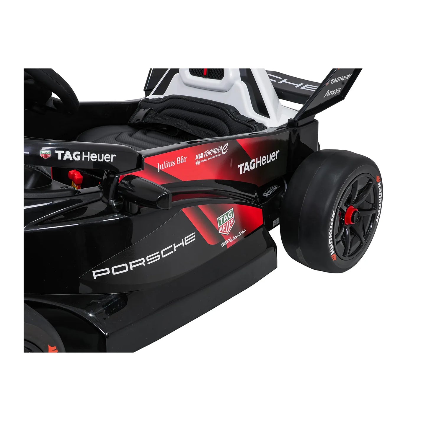 Otroški avto na akumulator Porsche Formula E – Rdeča