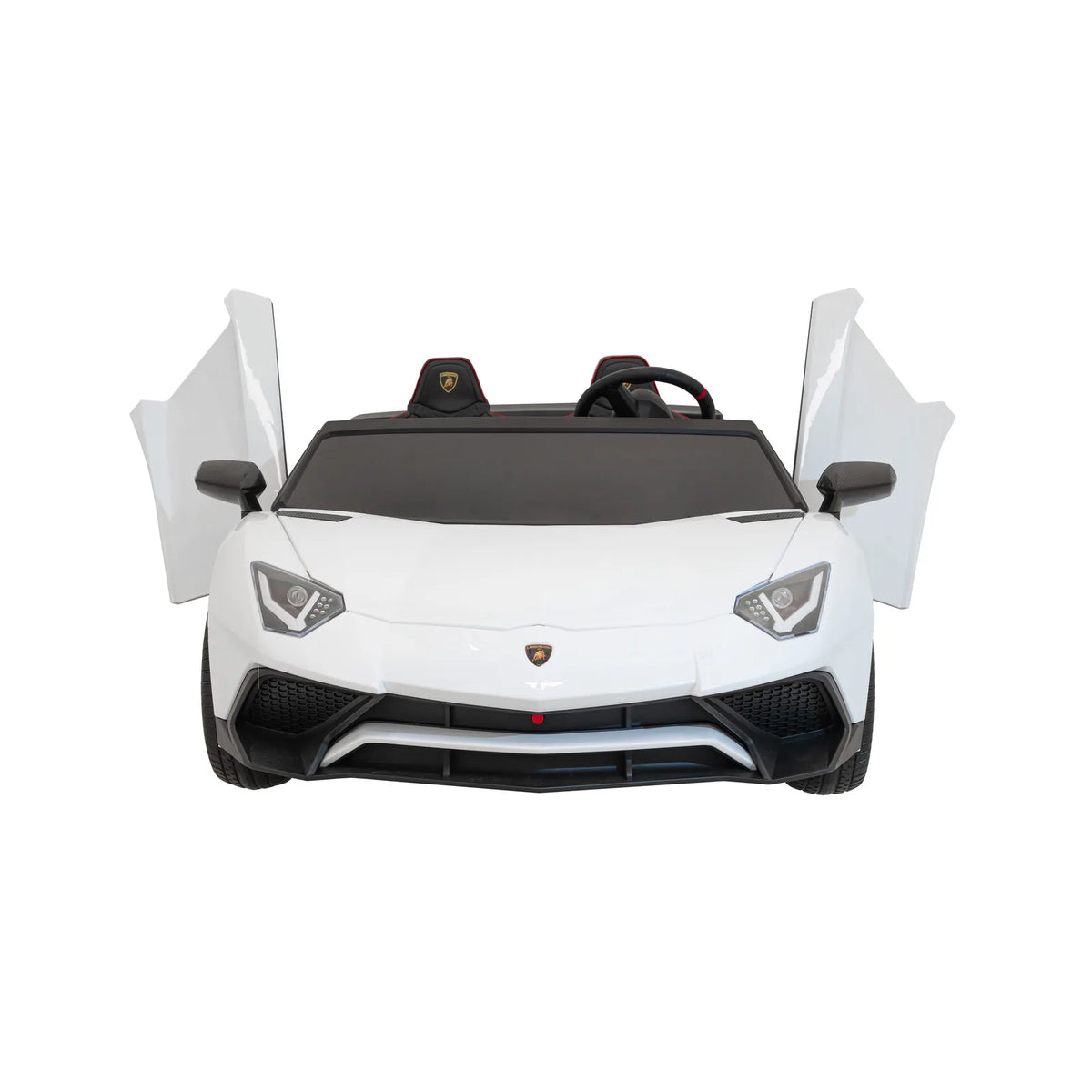 Otroški električni avto Lamborghini Aventador SV – Bela