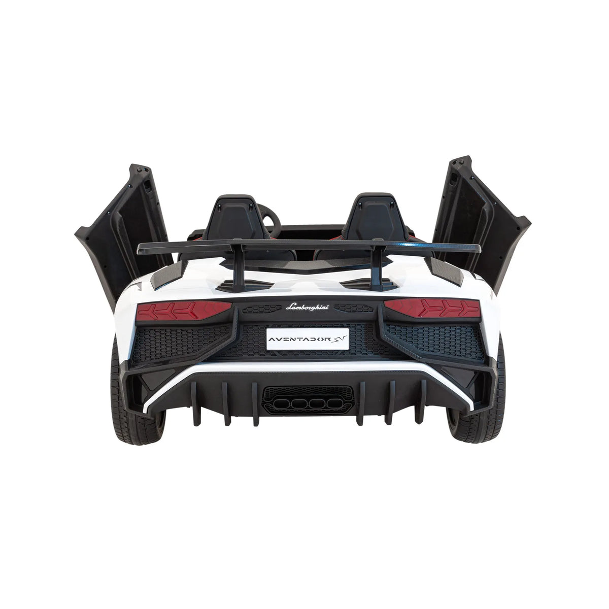 Otroški električni avto Lamborghini Aventador SV – Bela
