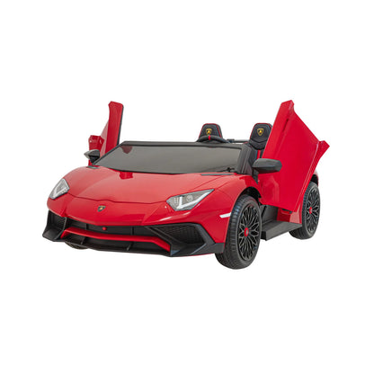 Otroški električni avto Lamborghini Aventador SV – Rdeča