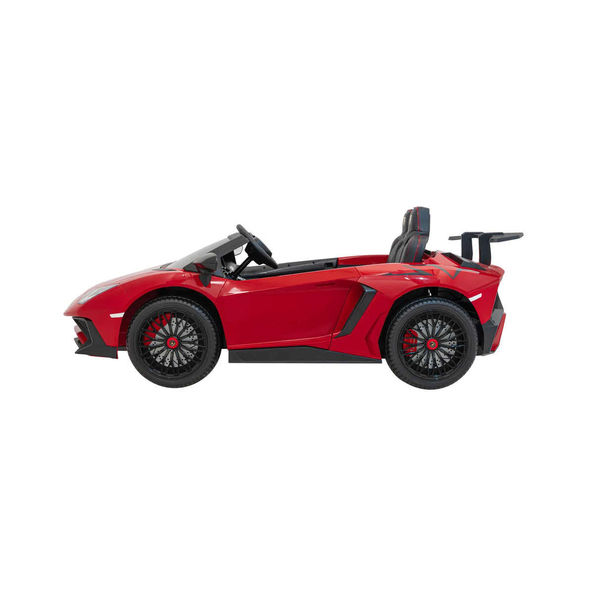 Otroški električni avto Lamborghini Aventador SV – Rdeča