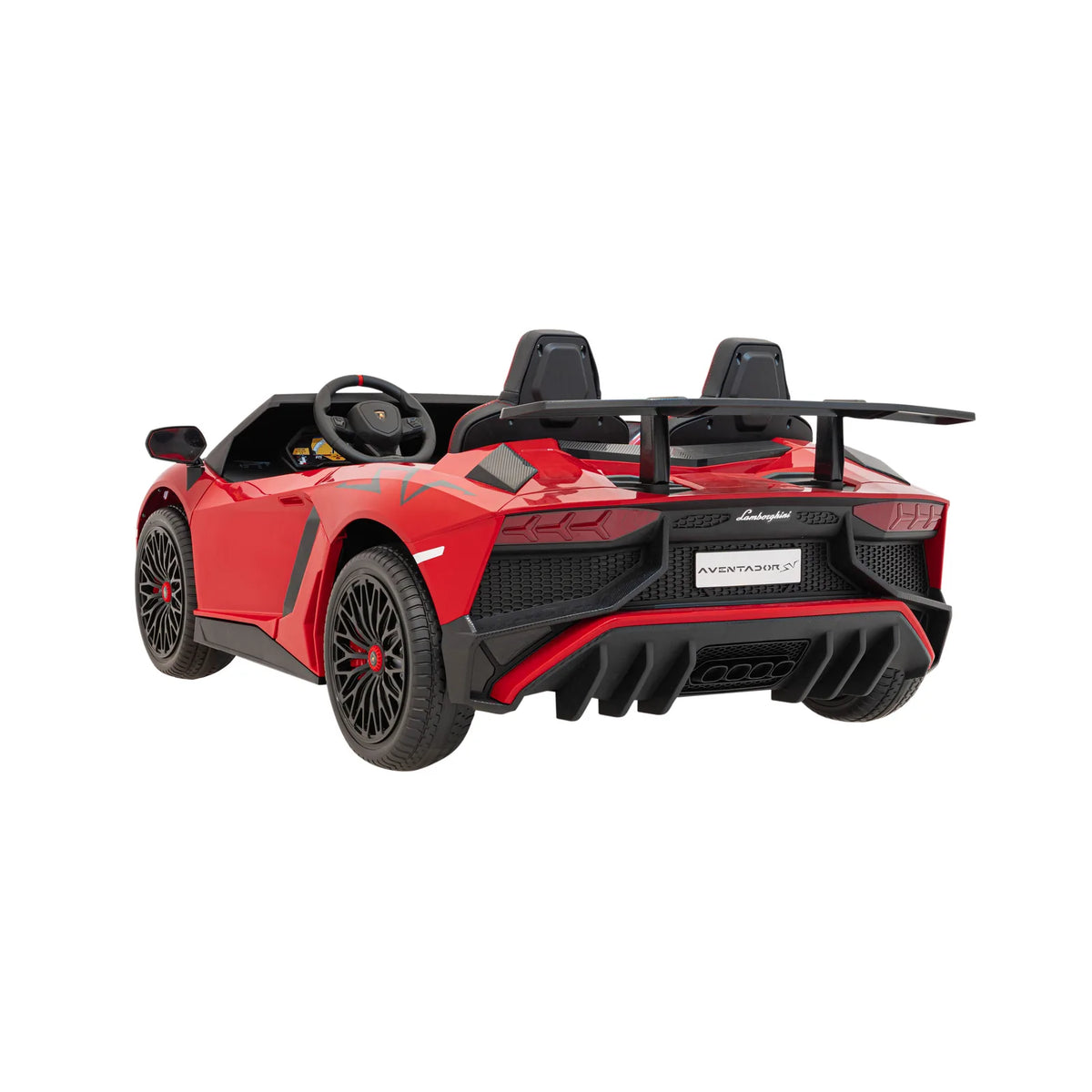 Otroški električni avto Lamborghini Aventador SV – Rdeča