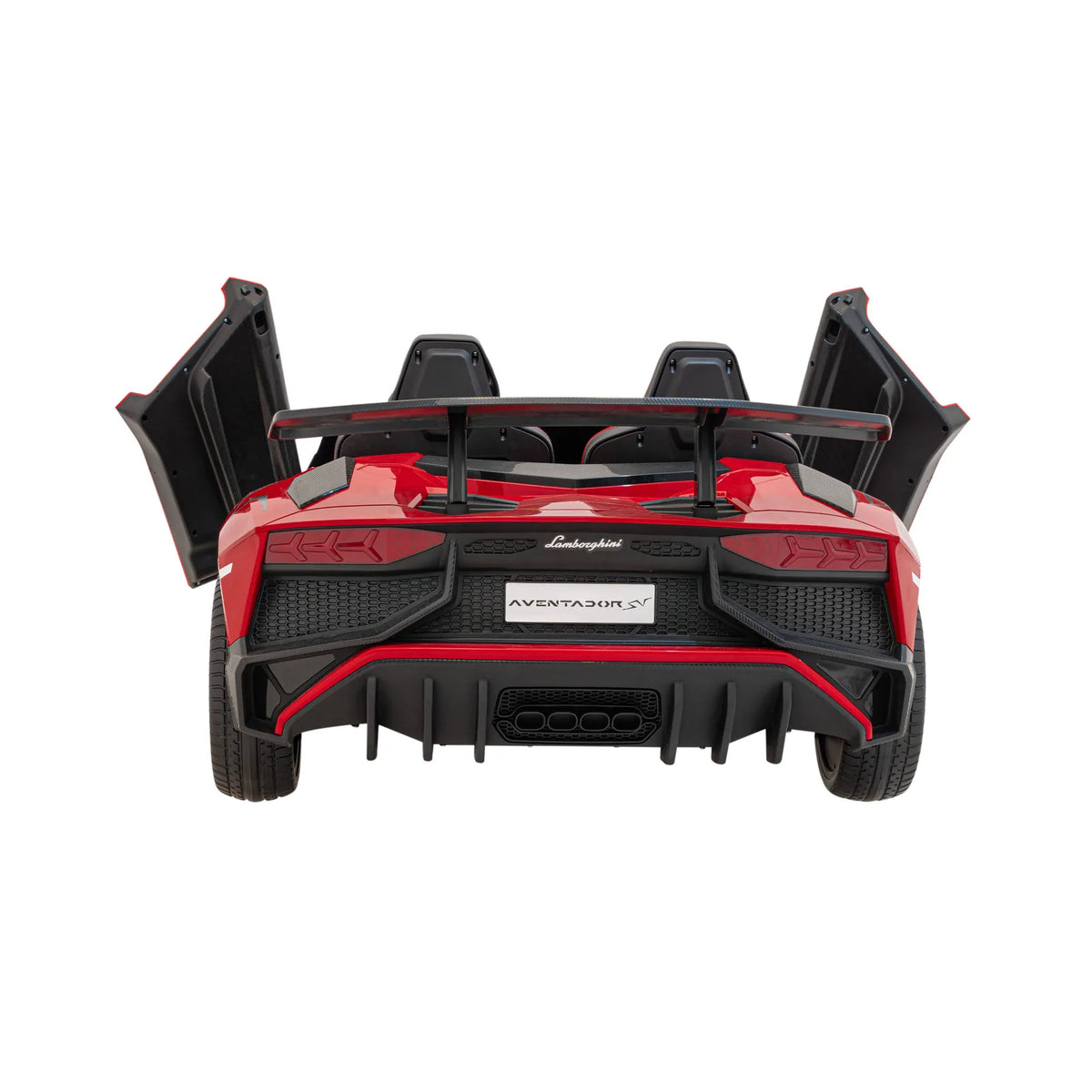 Otroški električni avto Lamborghini Aventador SV – Rdeča