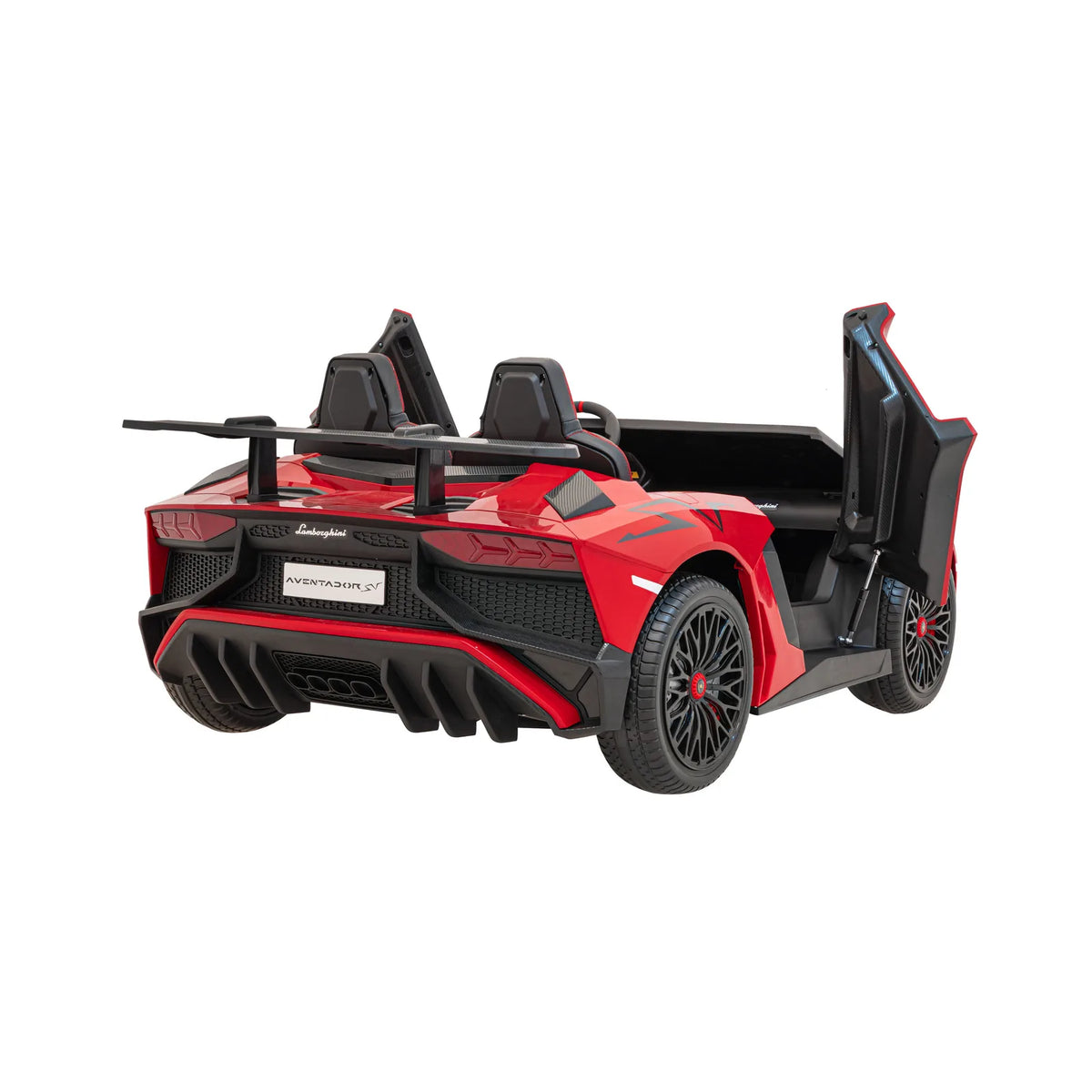 Otroški električni avto Lamborghini Aventador SV – Rdeča