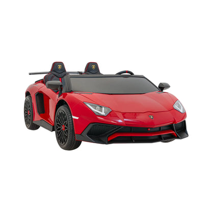 Otroški električni avto Lamborghini Aventador SV – Rdeča