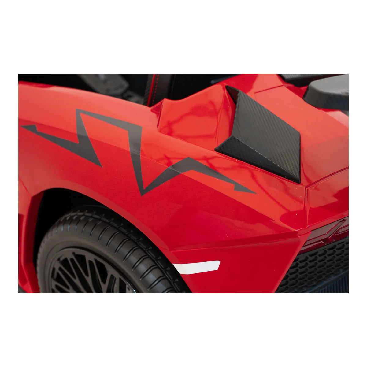 Otroški električni avto Lamborghini Aventador SV – Rdeča
