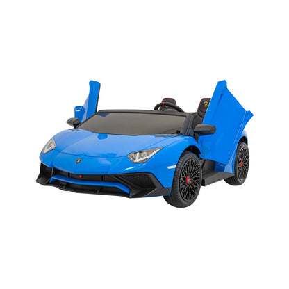 Otroški električni avto Lamborghini Aventador SV – Modra