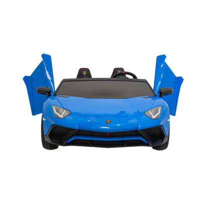 Otroški električni avto Lamborghini Aventador SV – Modra