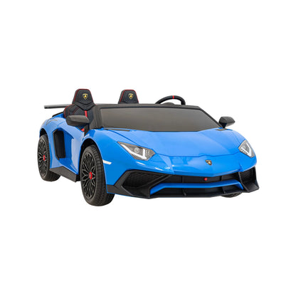 Otroški električni avto Lamborghini Aventador SV – Modra