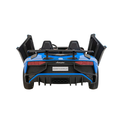 Otroški električni avto Lamborghini Aventador SV – Modra