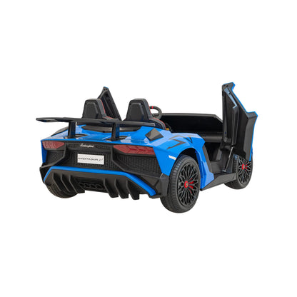 Otroški električni avto Lamborghini Aventador SV – Modra